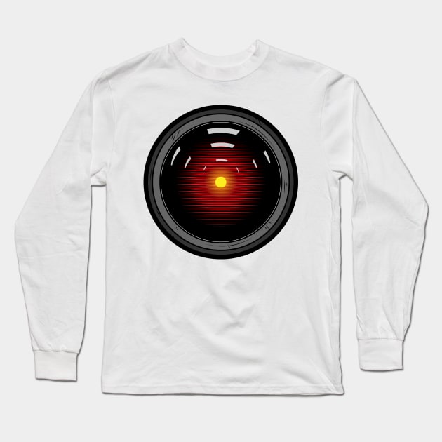 2001: Hal 9000 Long Sleeve T-Shirt by Phryan